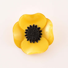 Laden Sie das Bild in den Galerie-Viewer, Ciléa Paris Ohrclips Anemone mini Gelb